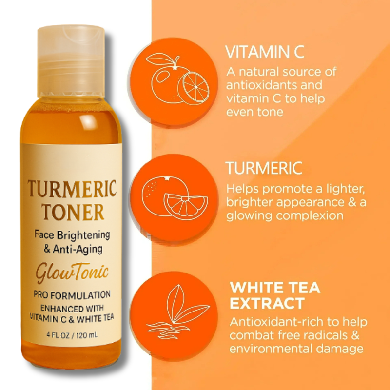 GlowTonic - Advanced Brightening Toner for Face & Dark Spots
